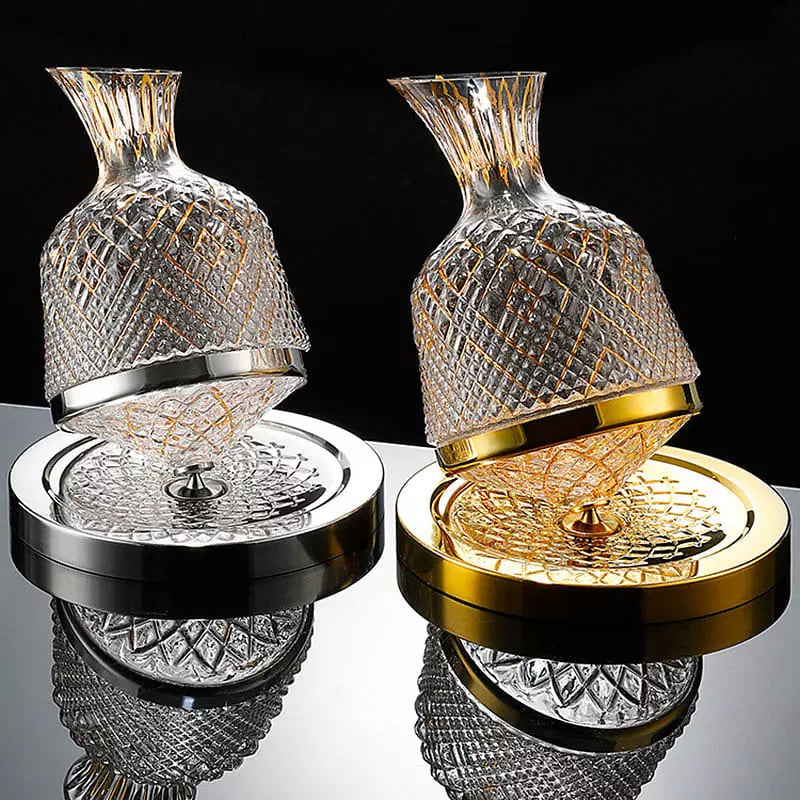 Decanter de Vinho Recipiente de Vidro Cristal Decantador