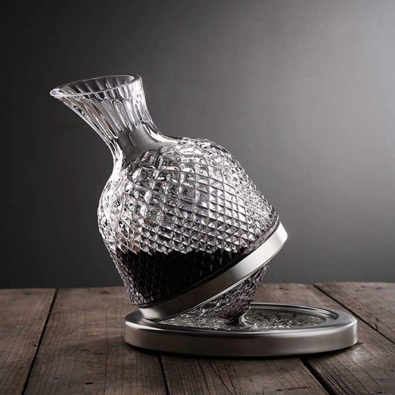 Decanter de Vinho Recipiente de Vidro Cristal Decantador