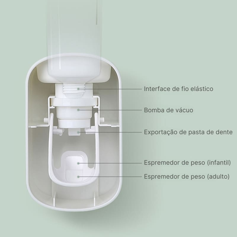 Dispenser de Pasta de Dente Inteligente