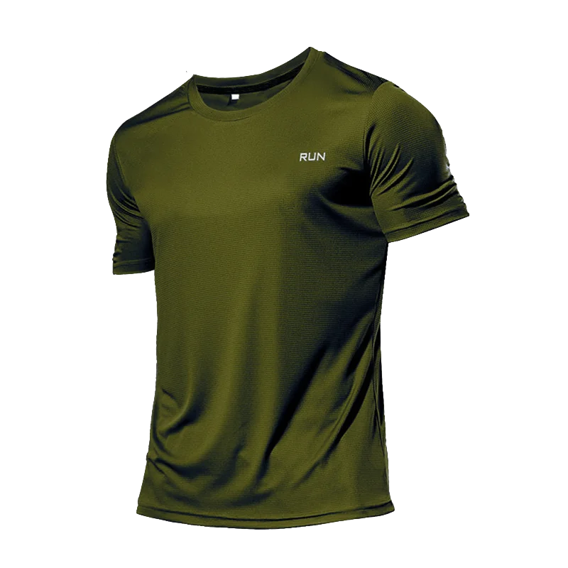 Camiseta deportiva de manga corta fitness