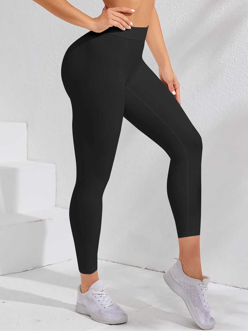 legging fitness sexy preta