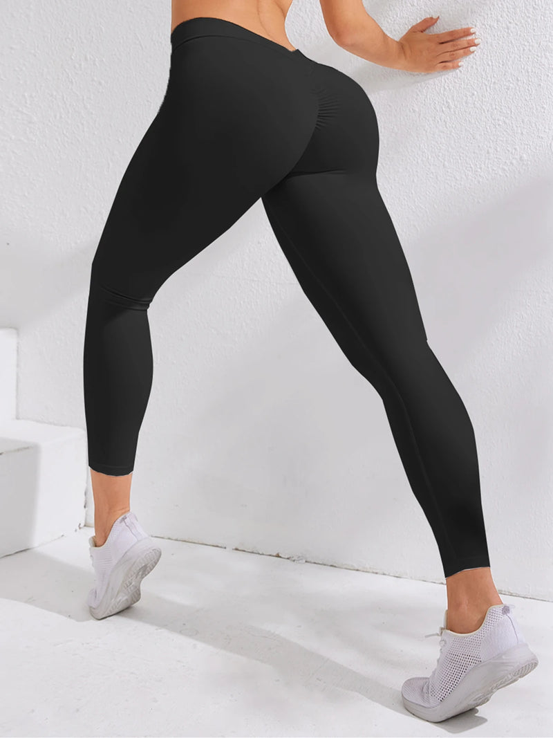 legging fitness sexy preta