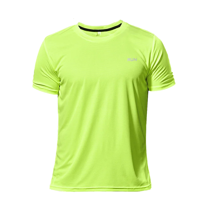 Camiseta deportiva de manga corta fitness