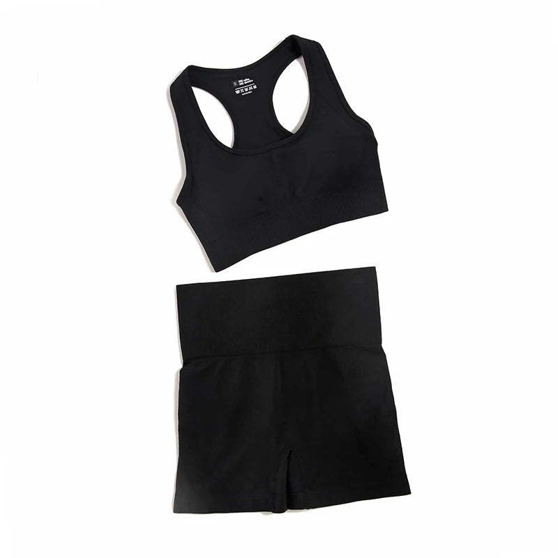 conjunto de Yoga Fitness legging y short