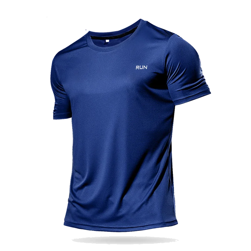 Camiseta deportiva de manga corta fitness