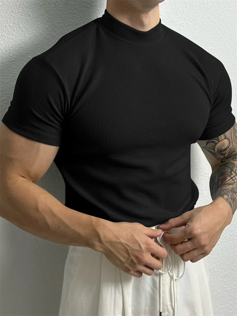 Camiseta de manga corta HOMBRES fitness