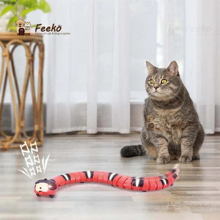 Cobra Inteligente Recarregável Elétrica para gatos